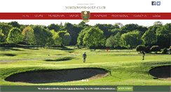 Desktop Screenshot of northwoodgolf.co.uk